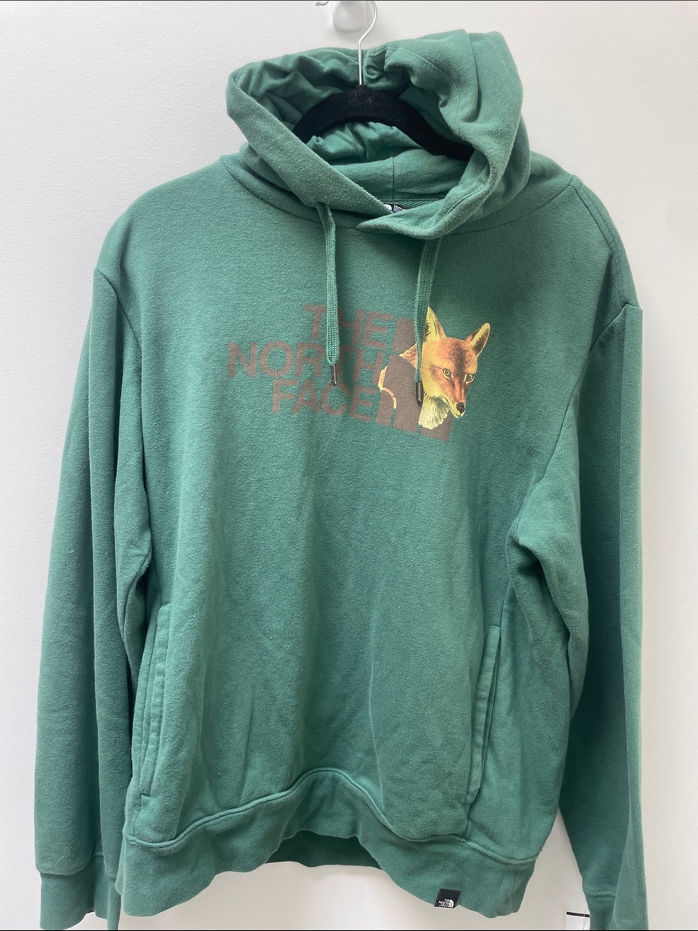 The North Face Fox Hoodie Green Men’s Medium RARE